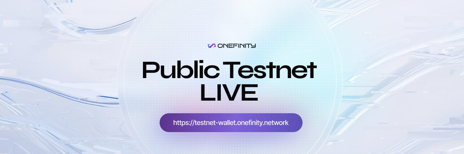 OneFinity Chain | Testnet September 23rd's banner