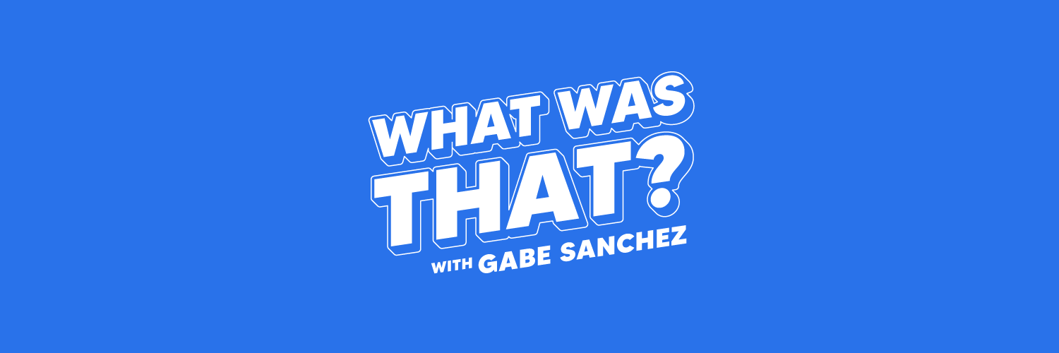 Gabe Sanchez's banner