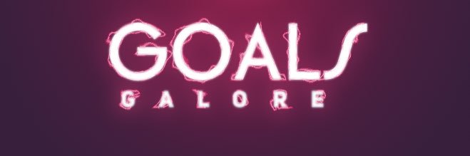Goals Galore's banner