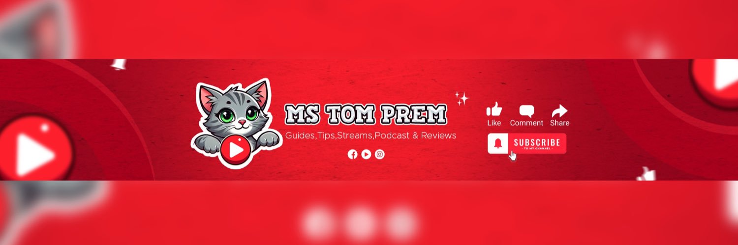 MsTom Prem's banner