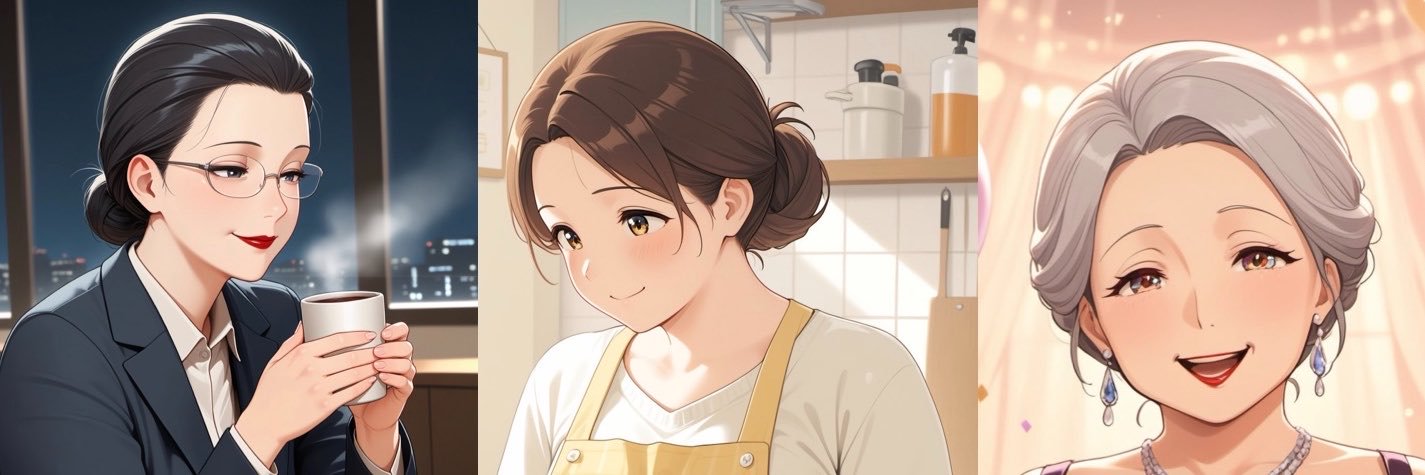 熟師：AI熟女イラスト工房's banner