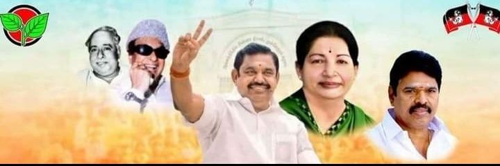 sathishkumar p- SayYesToWomenSafety&AIADMK's banner