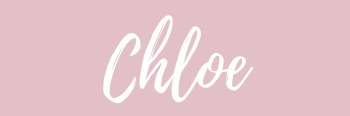 Chloe's banner