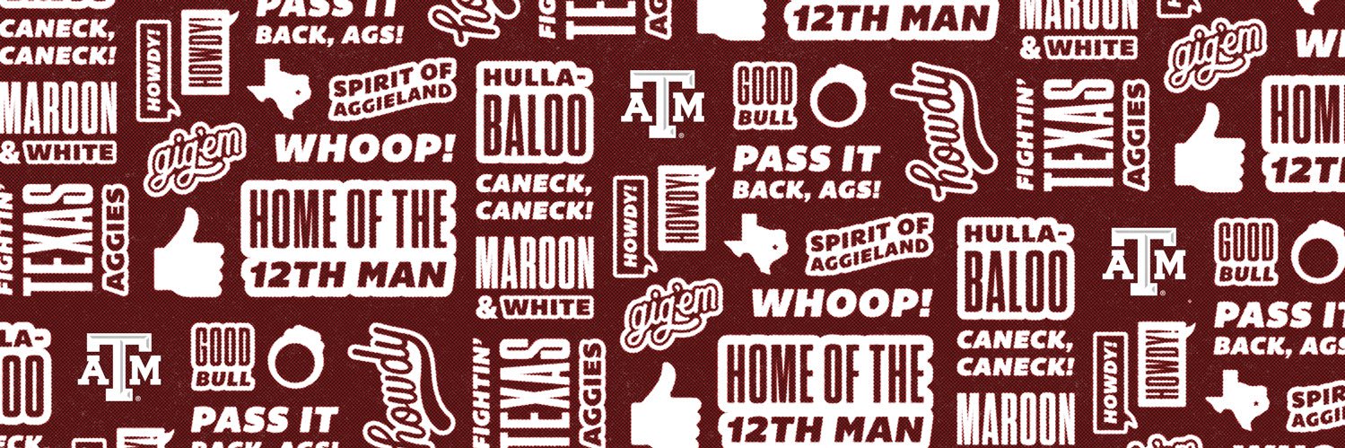 Texas A&M University's banner