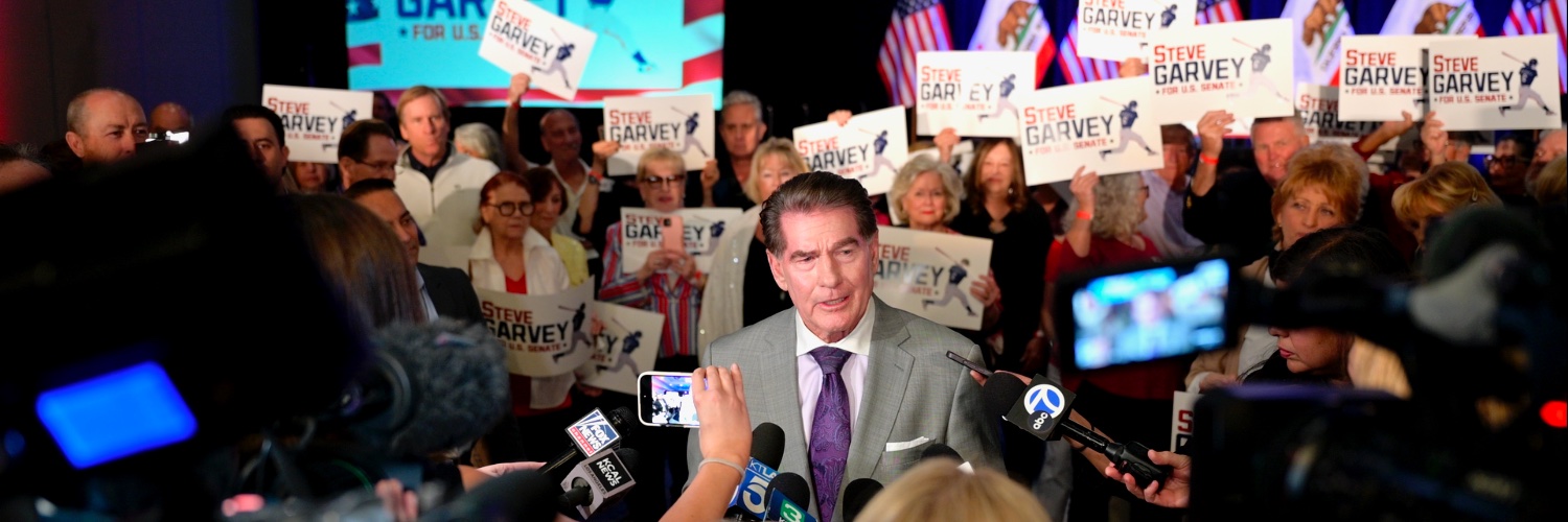 Steve Garvey's banner