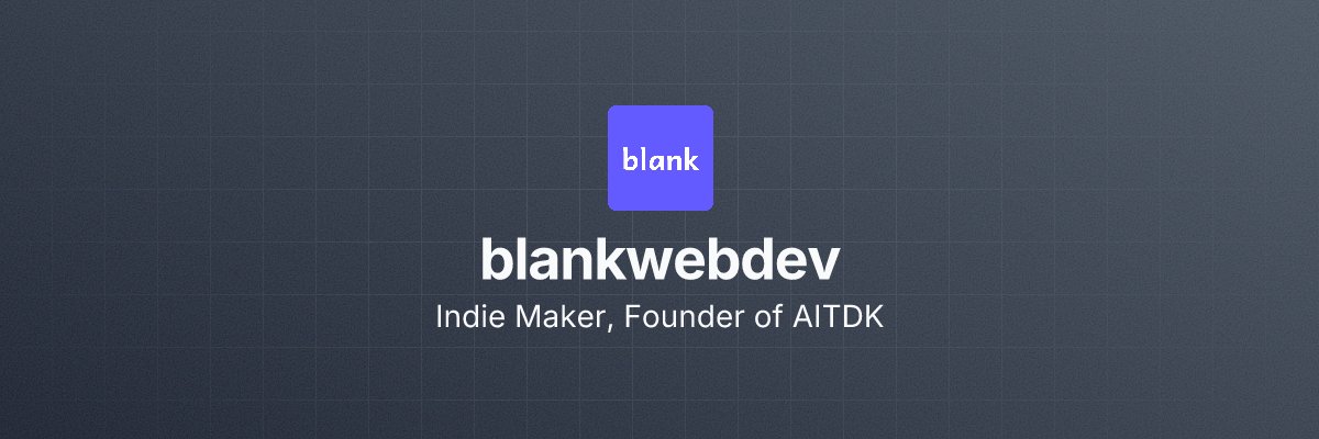 blank's banner