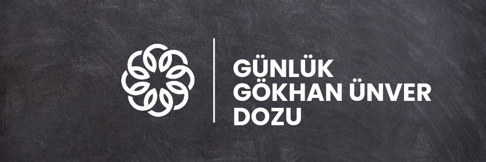Günlük Gökhan Ünver Dozu's banner