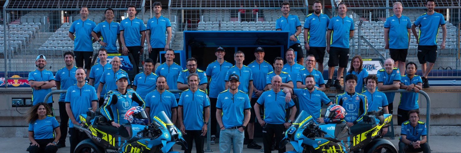Trackhouse MotoGP's banner