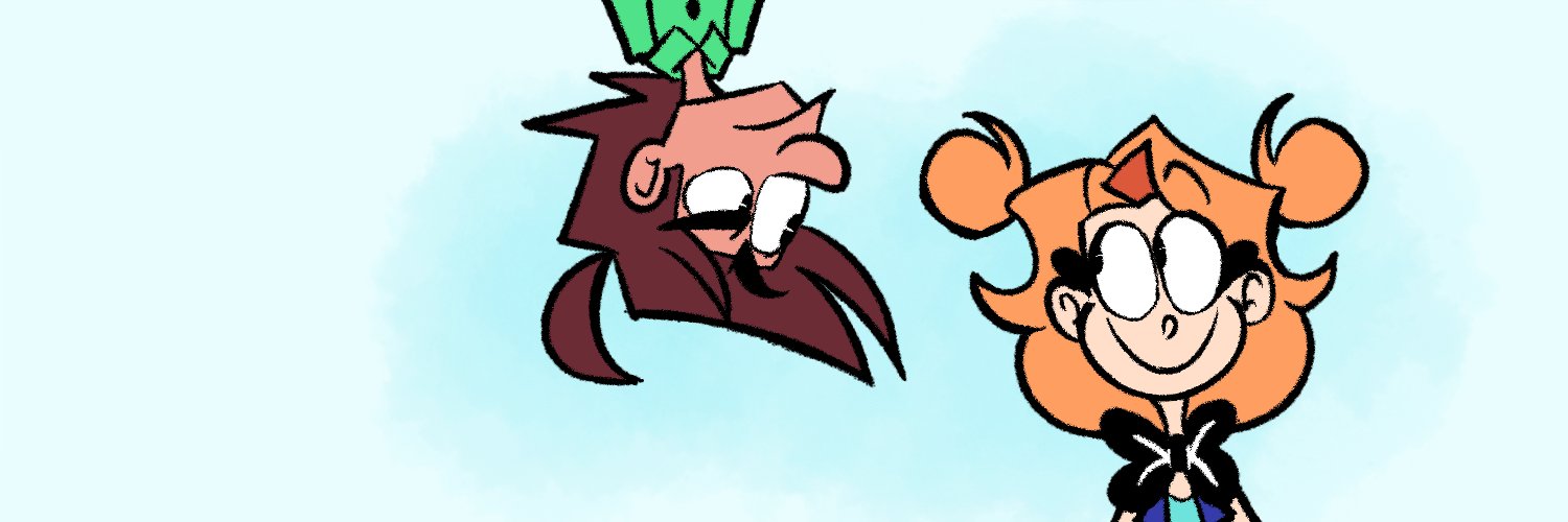 A Dotty cartoon's banner
