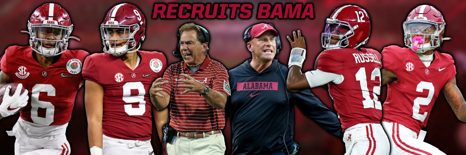Recruits Bama's banner