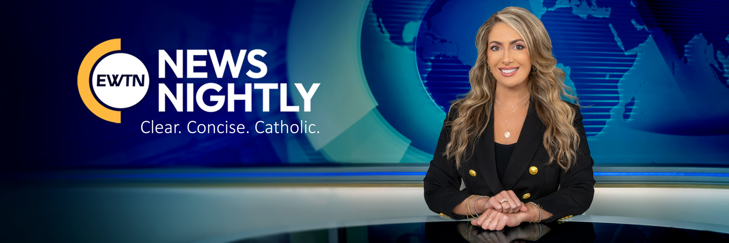 EWTN News Nightly's banner