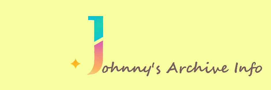 Johnny's Archive Info's banner