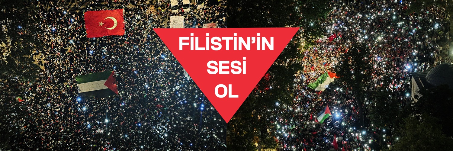 Filistin’e Destek Platformu's banner