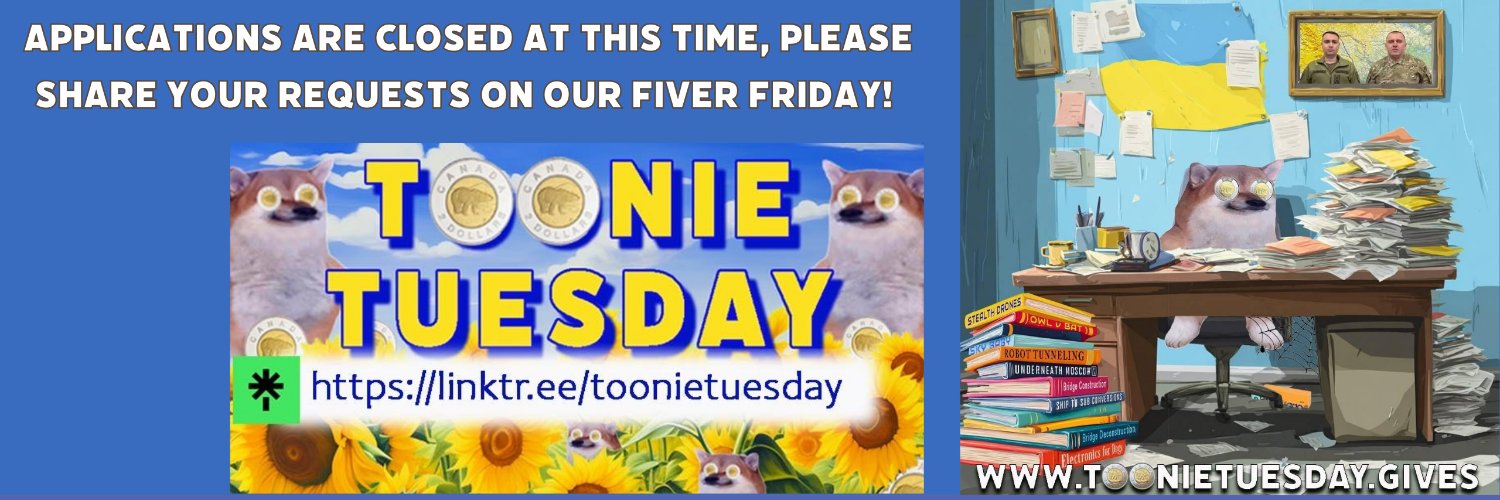 Official Toonie Tuesday 🎗️'s banner