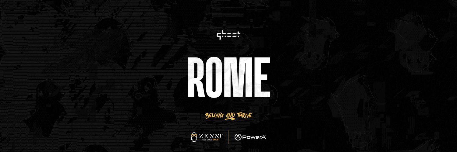 GHOST rome's banner