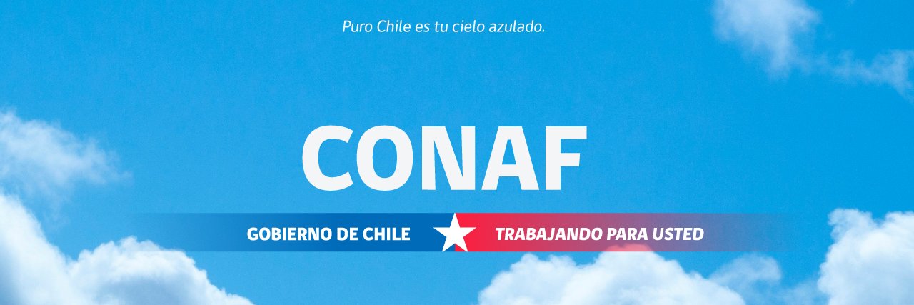 CONAF - Corporación Nacional Forestal's banner