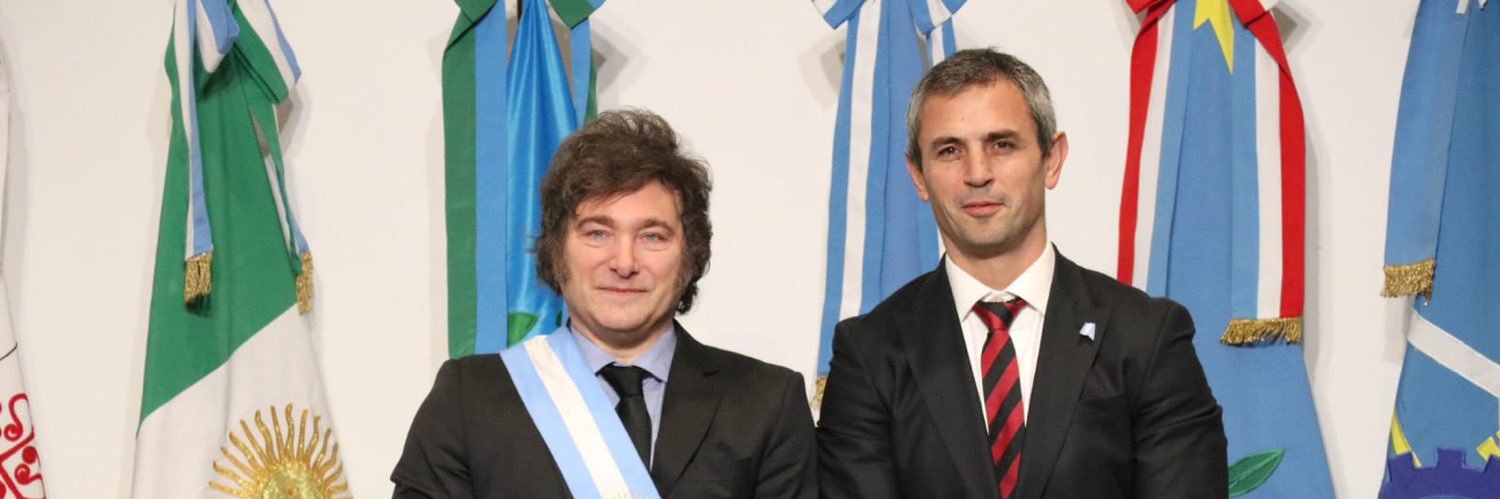 Martin Menem's banner