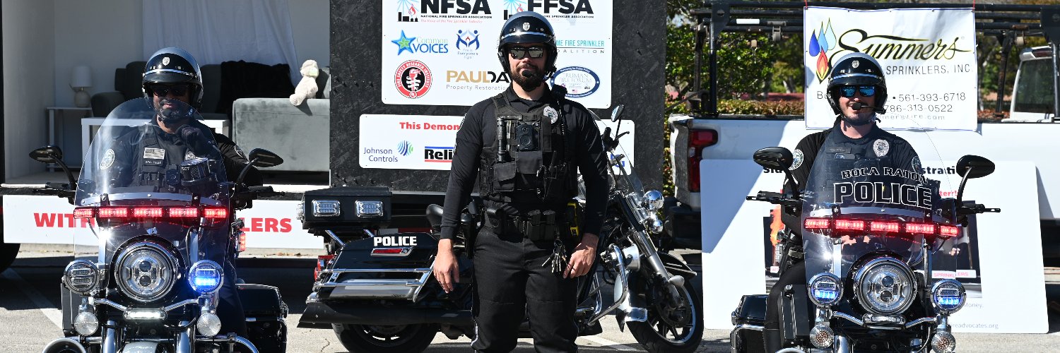 Boca Raton Police's banner