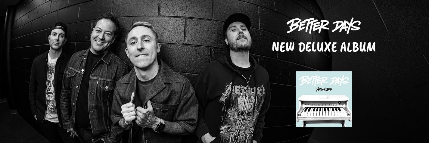 Yellowcard's banner