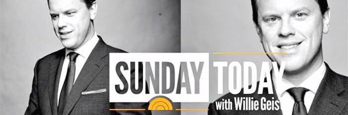 Willie Geist's banner