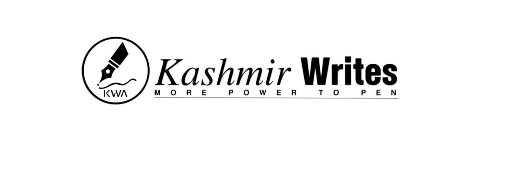 Kashmir Writers' Association's banner
