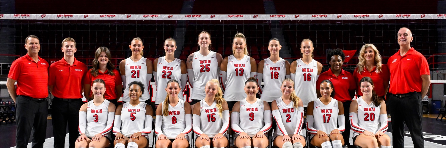 WKU Volleyball's banner