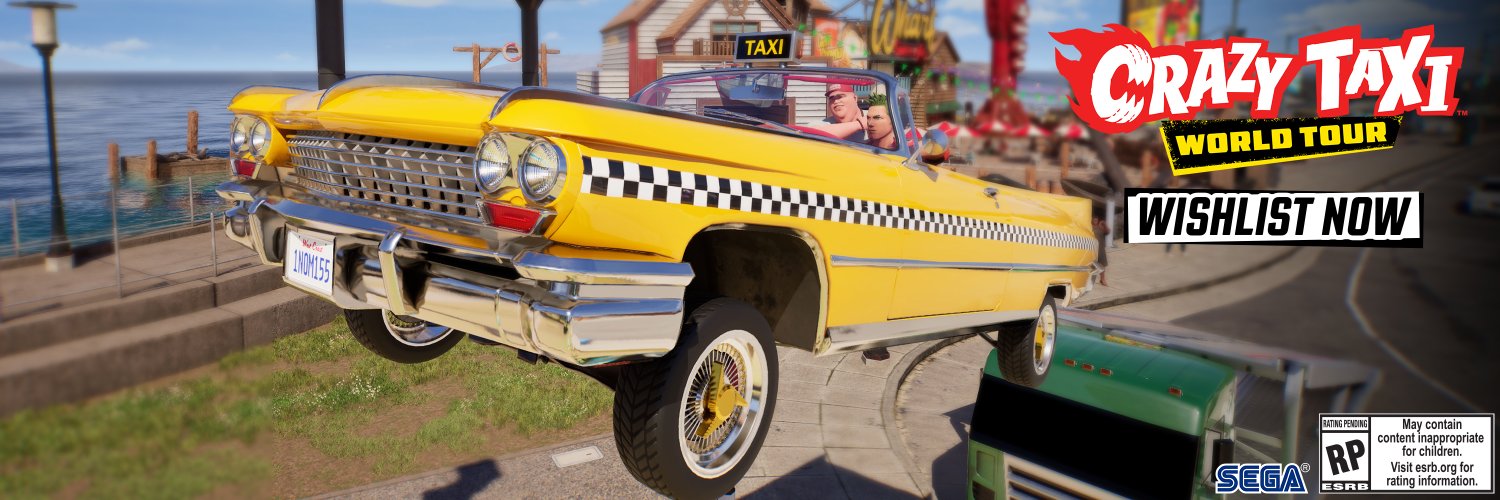 Crazy Taxi's banner