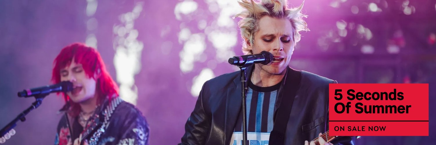 Live Nation Australia's banner