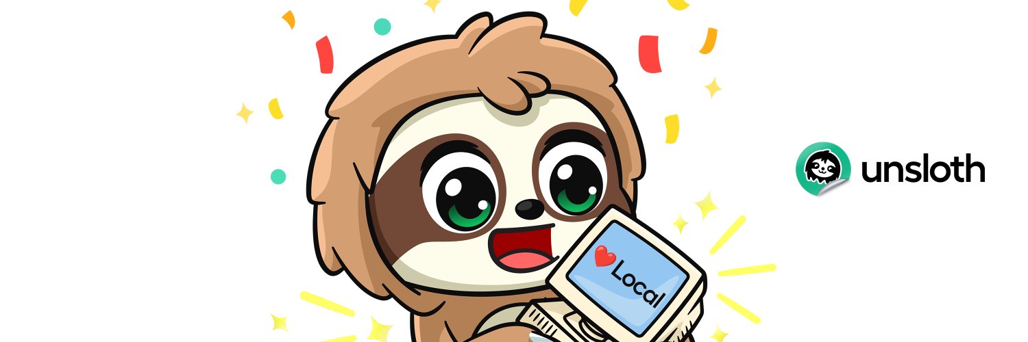 Unsloth AI's banner