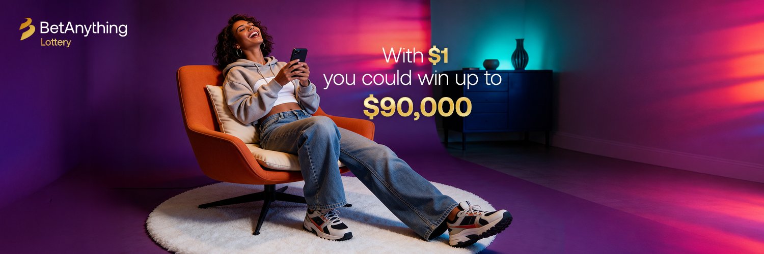 BetAnything Lottery's banner