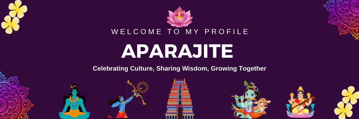 Aparajite's banner