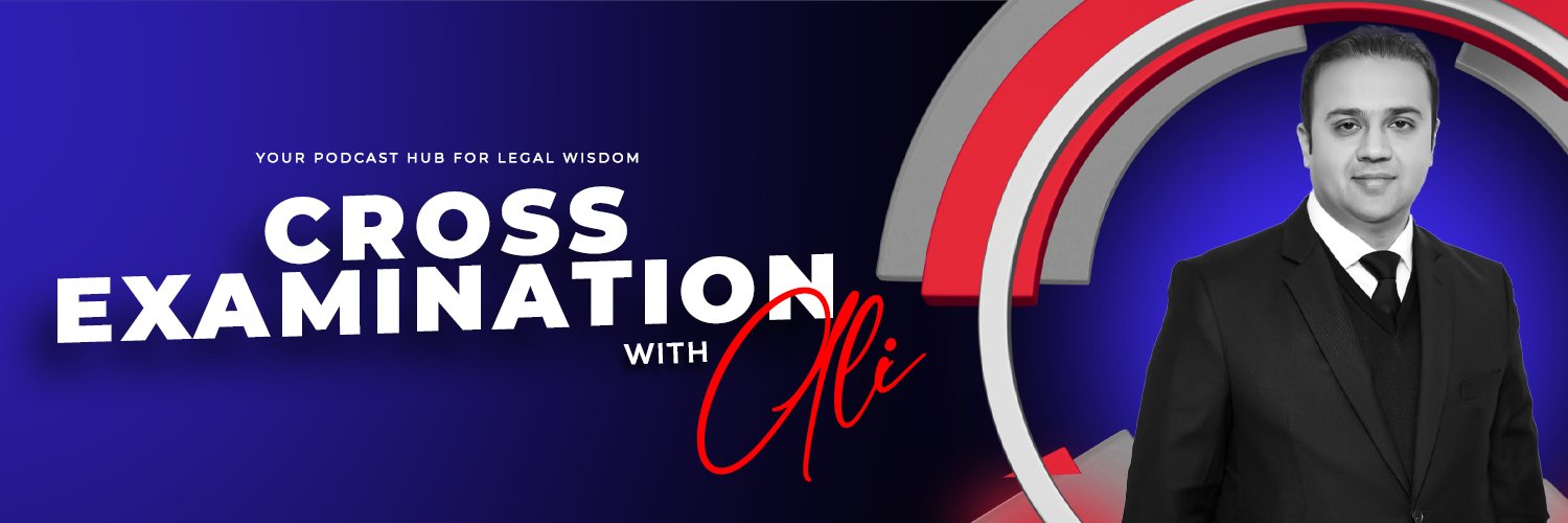 Cross Examination's banner
