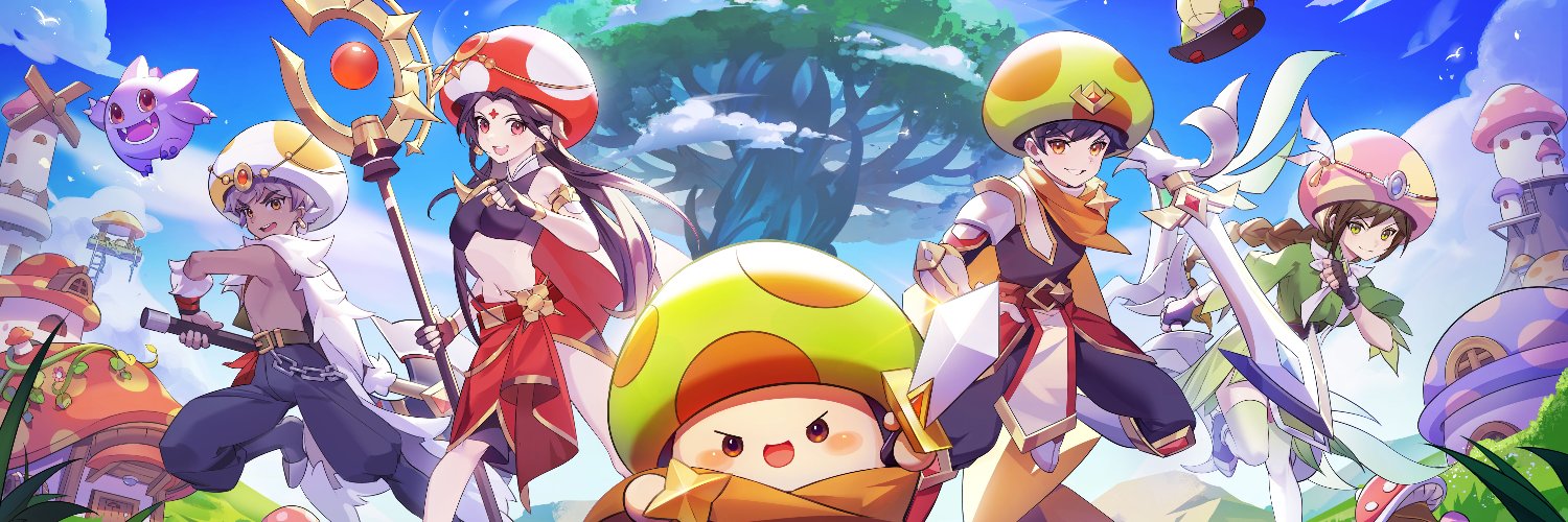 【公式】キノコ伝説：勇者と魔法のランプ｜好評配信中's banner