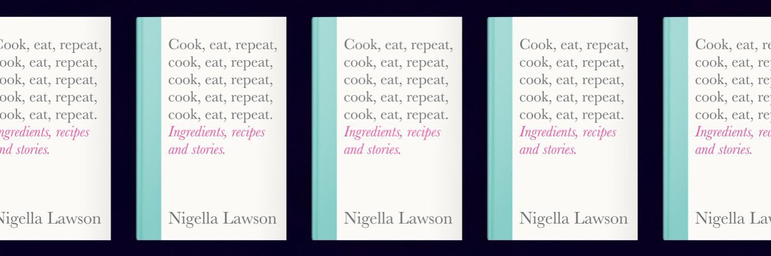 Nigella Lawson's banner