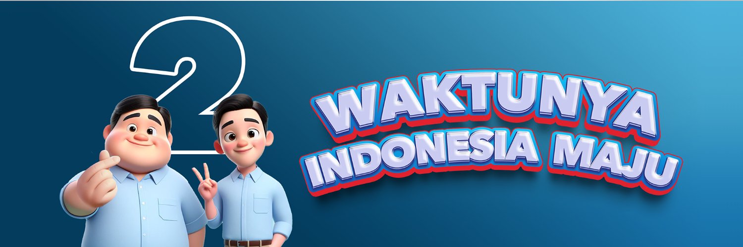 Waktunya Indonesia Maju's banner