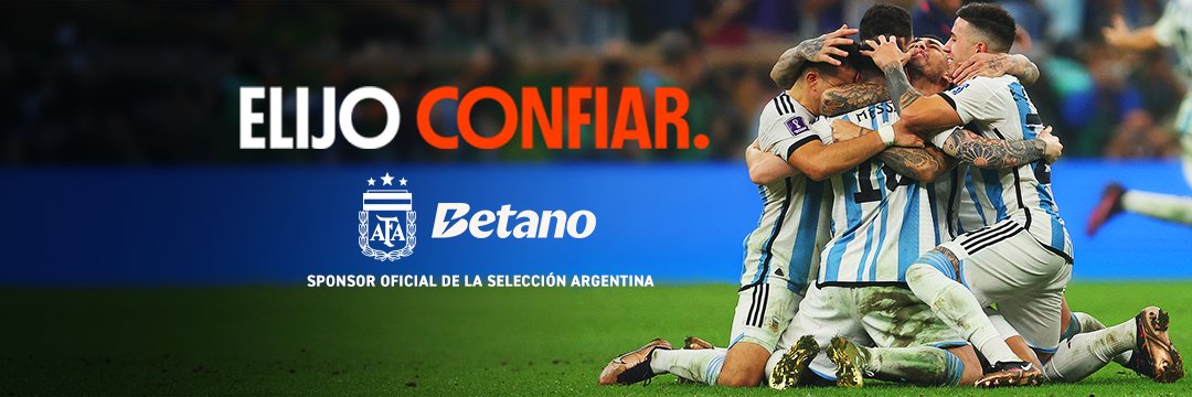 Betano Argentina's banner