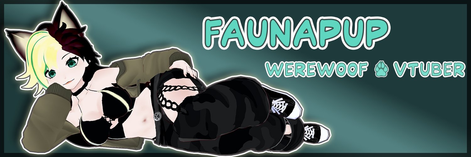 FaunaPup | Werewoof VTuber 🦴's banner