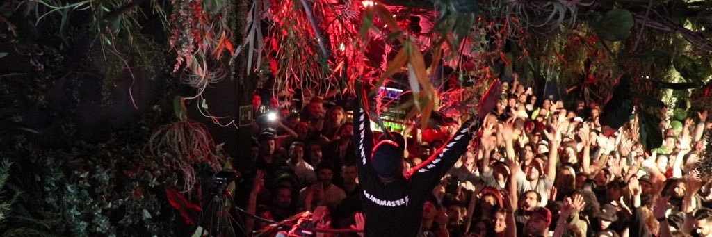 Grandmaster Flash's banner
