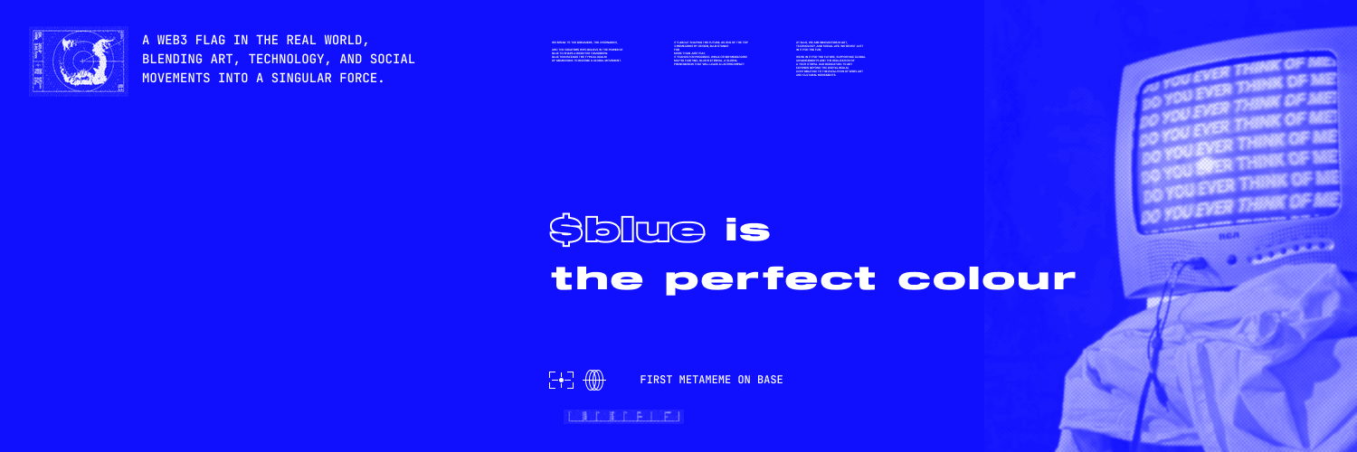 $blue on base's banner
