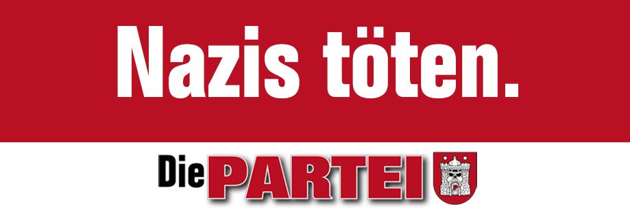 Die PARTEI Hamburg's banner