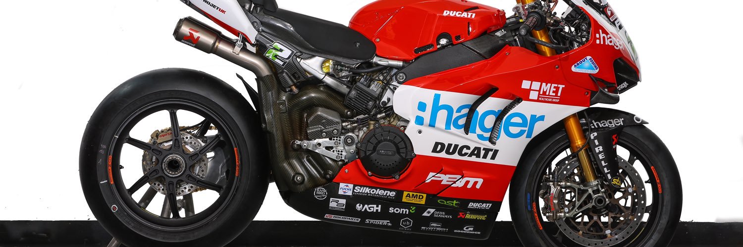 Hager PBM Ducati's banner