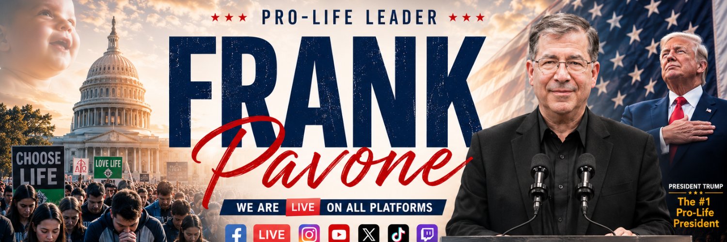 Frank Pavone's banner