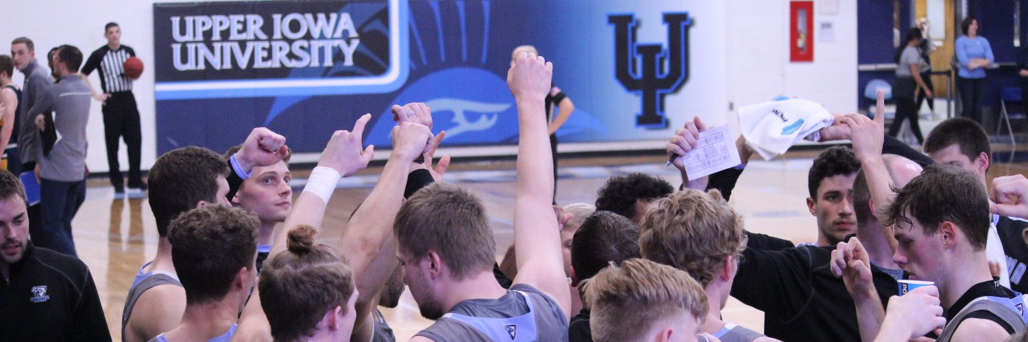 Upper Iowa MBB's banner