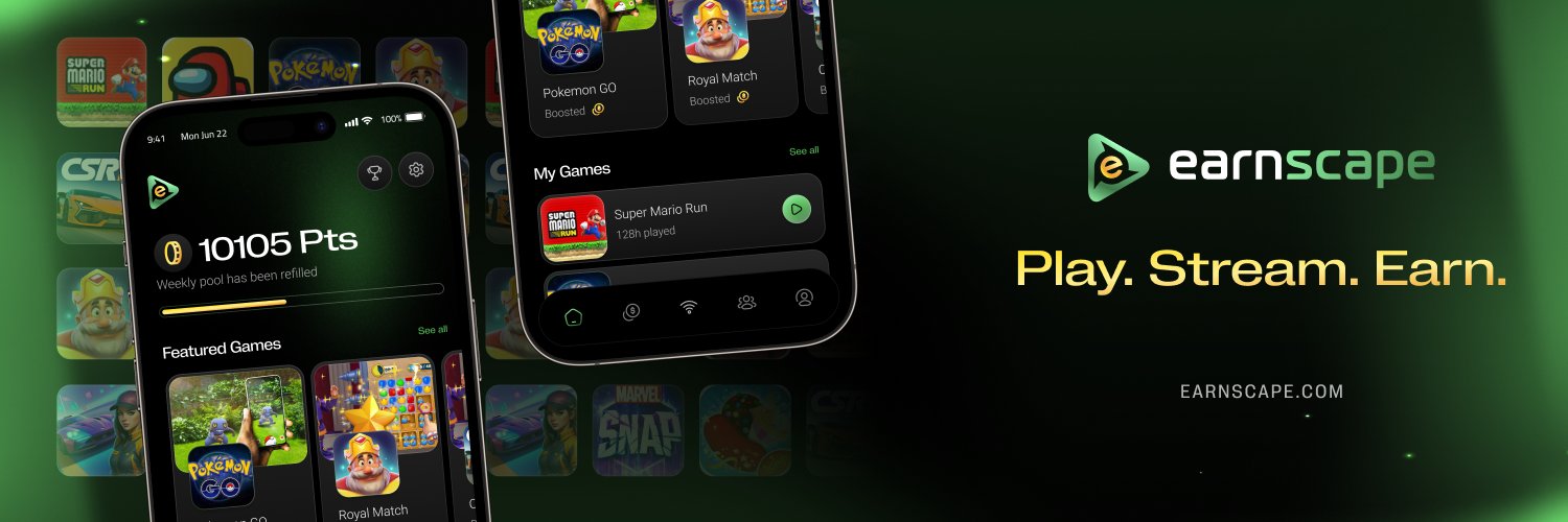 Earnscape's banner