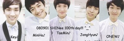 hourly rare shinee's banner