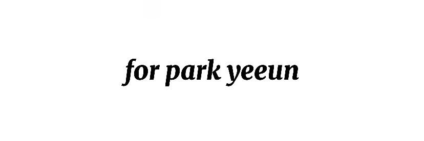 YEEUN's banner