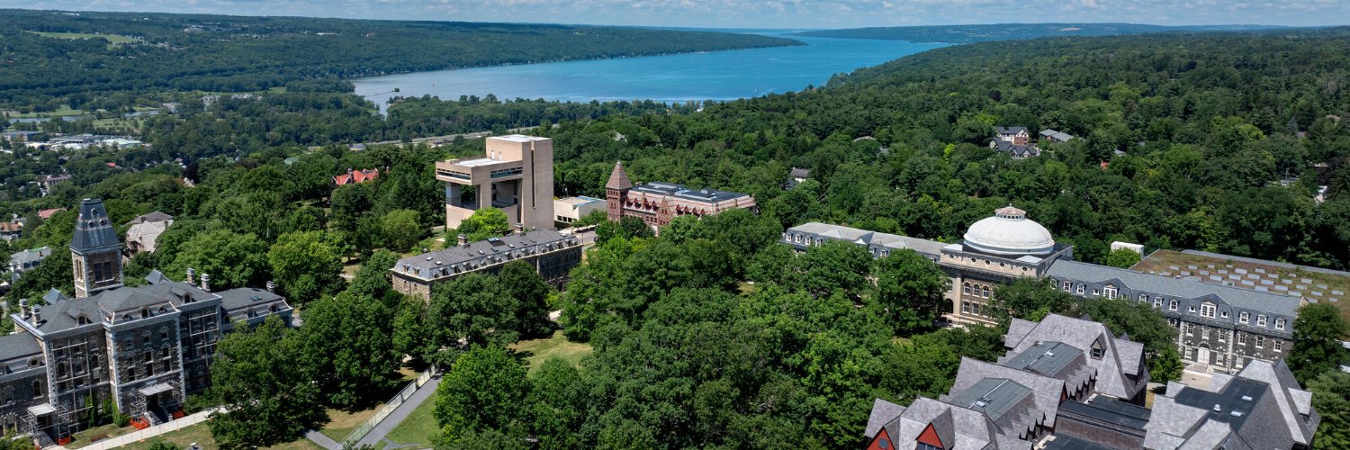 Cornell University's banner