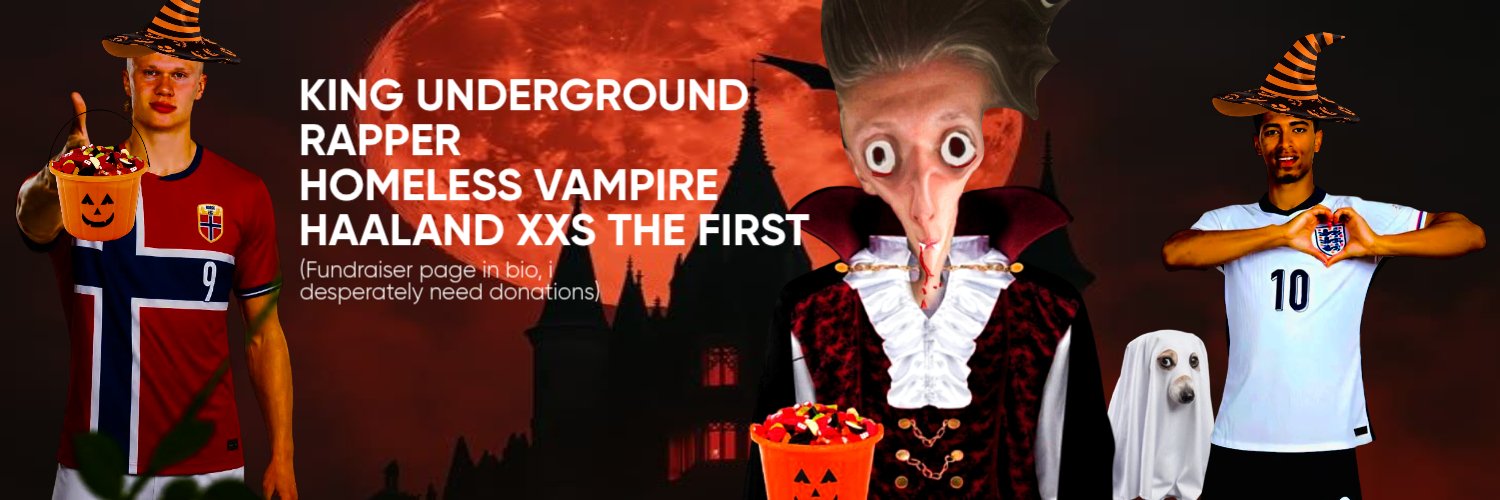 KING UNDERGROUND RAPPER HOMELESS HAAALAND XXS's banner