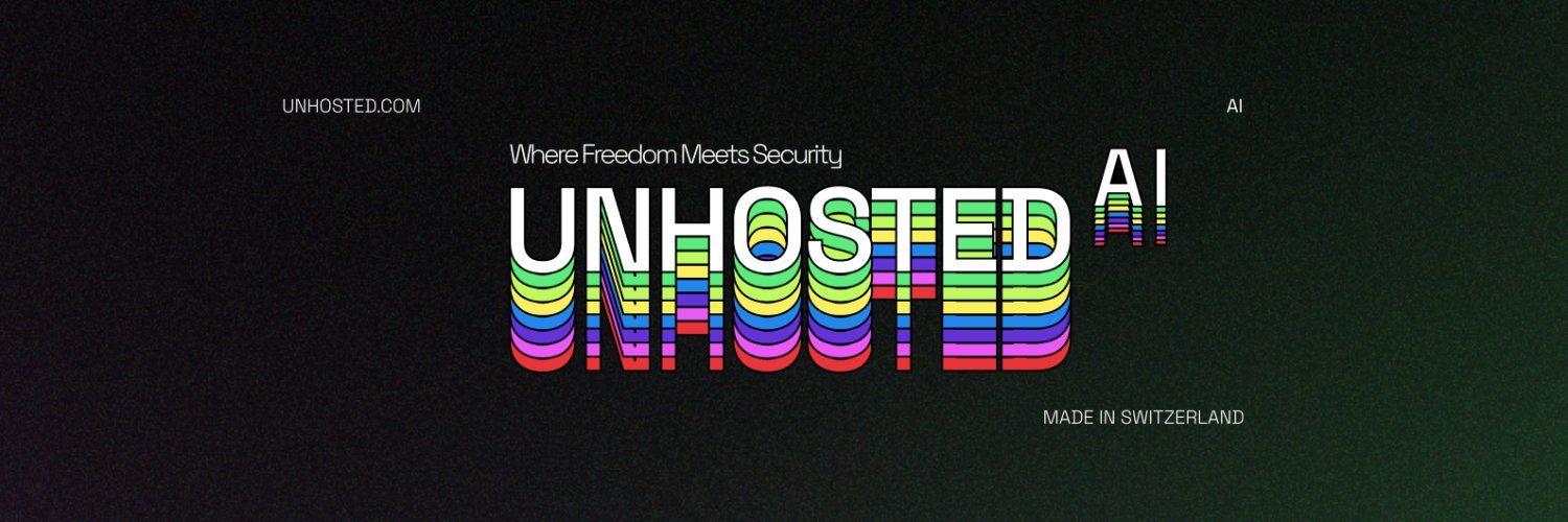 Unhosted AI's banner