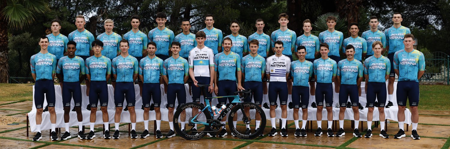 XDS Astana Team's banner